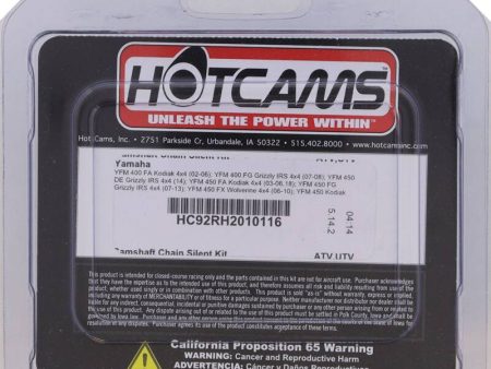 Hot Cams 02-06 YFM 400 FA Kodiak 4x4 Camshaft Chain Silent Kit For Sale