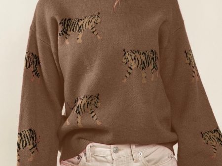 Actual Tiger printed sweater Online now