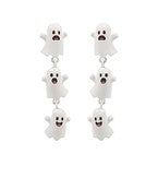 3 ghost drop earring Fashion