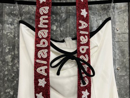 Alabama loose font sequin purse strap Sale