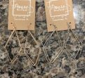 simple thin rhombus dangles Cheap