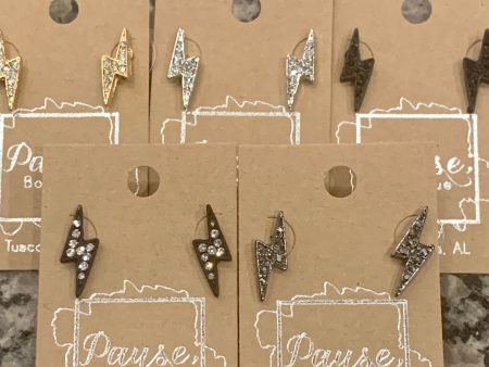 tiny pave bolt studs Online now