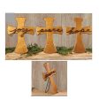 Gold tin cross easels Online now